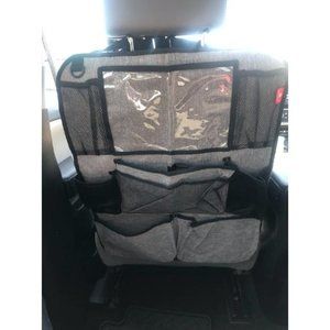 Backseat Car Organizer, Kick Mats Back Seat Protector with Tablet Holder